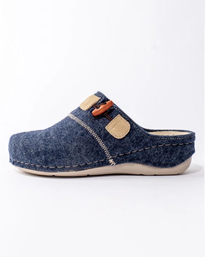 ŽENSKE KUĆNE PAPUČE LANA, 208 MODRE