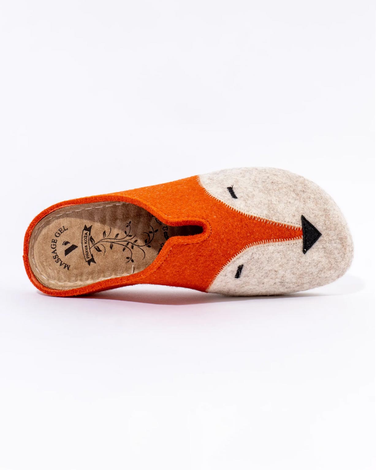 ŽENSKE KUĆNE PAPUČE LISICA 281- BEŽ-NARANČASTA - Image 3