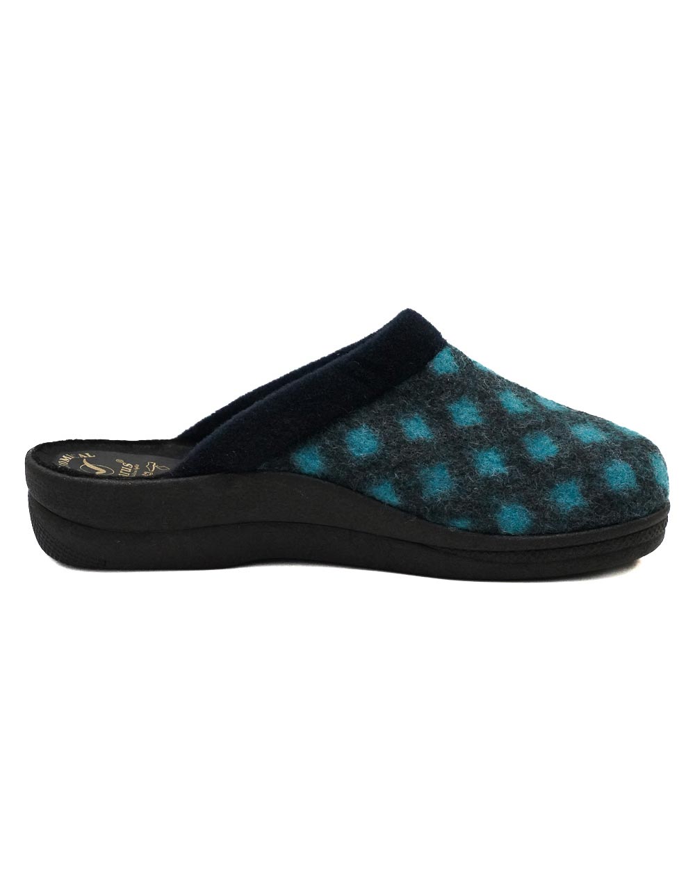 ŽENSKE KUĆNE PAPUČE 5392 - MODRA - Image 2