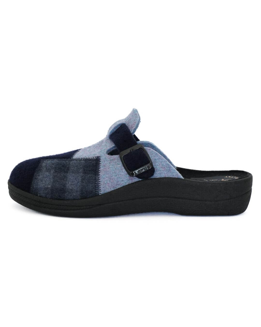 ŽENSKE KUĆNE PAPUČE 5338 - MODRE