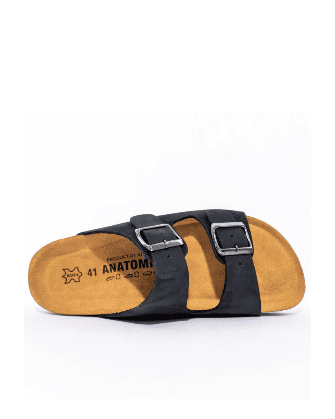 LIAM MUŠKE ANATOMSKE NATIKAČE 413 - CRNE - Image 3