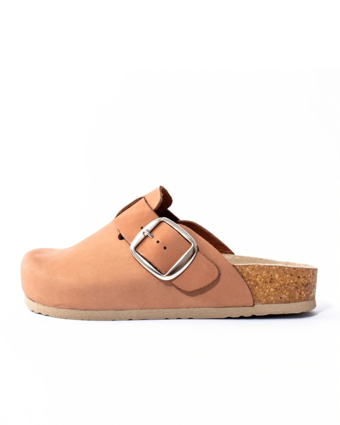 ZENIT ŽENSKE KOŽNE KLOMPE 122- ROZE