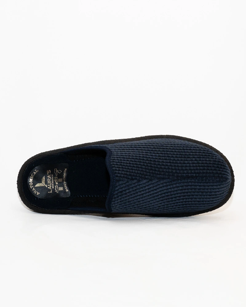 MUŠKE KUĆNE PAPUČE 01111 - MODRE - Image 3